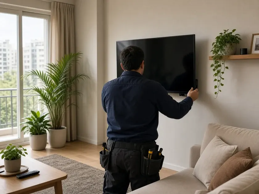Xiaomi televizyon evde tamir ediliyor